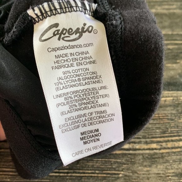 Capezio Black Sports Bra - Picture 6 of 7